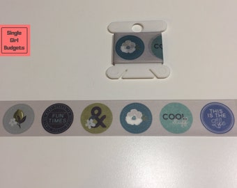Washi Tape Sample 24" - Circles