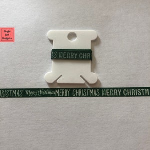 Washi Tape Sample 24&quot; - Green Merry Christmas
