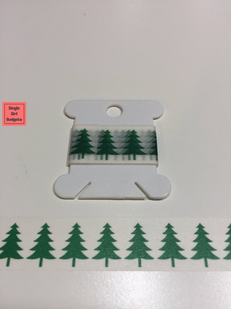 Trees Washi Tape Sample 24