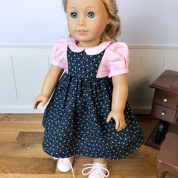 18 inch doll dress, doll clothes, Molly