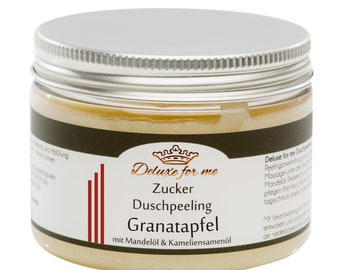 70.-EUR/1kg Duschpeeling GRANATAPFEL Duschmousse Zucker