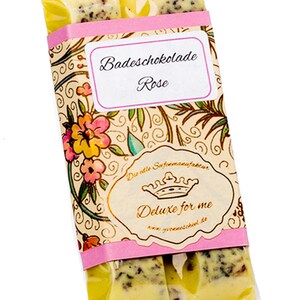 196.67EUR/1kg Badeschokolade Rose 30g Bild 2