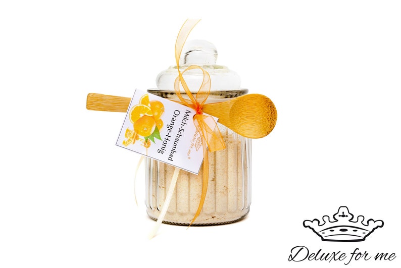 120.77EUR/1kg milk bubble bath orange honey image 1