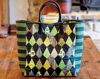Patchwork Kite Tote Bag Sewing Pattern (PDF Download) – Anna Studio
