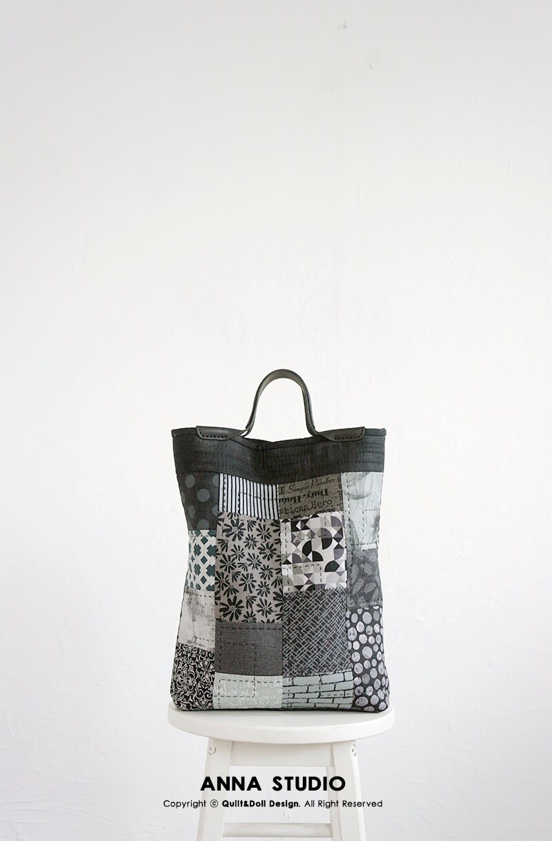 ★ANOETIC★ ANC QUILTING TOTE BAG_BLACK Designer fashion, Seoul-fully created | W Concept