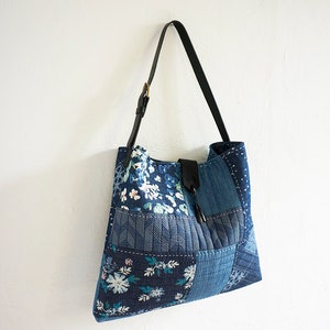 Denim Patchwork Hobo Bag. Quilt Pattern. PDF File Designed - Etsy