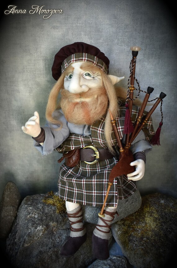 troll doll with beard