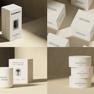 Packaging Mockups by Harmonais Visual