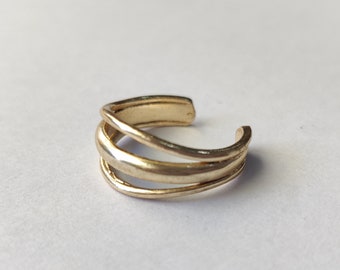 Dainty Gold Ring, Stackable Ring, Dailywear Everyday Gold Ring, Minimalist Jewelry, Handmade Ring Gold, Cute Ring for Gift, Simple Gold Ring