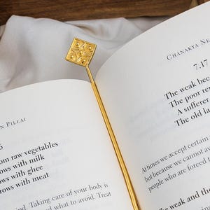 Gold Kite Bookmark, Metal Bookmark Unique Gift, Birthday Gift, Books, Book Accessories
