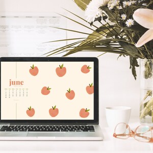 2020-2021 Monthly Desktop Calendars Desktop Wallpaper | Etsy