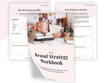 The Brand Strategy Workbook for Small Businesses & Personal Brands