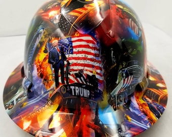 MAGA Hard Hat Stickers MAKE AMERICA GREAT AGAIN Motorcycle Helmet Decals 2