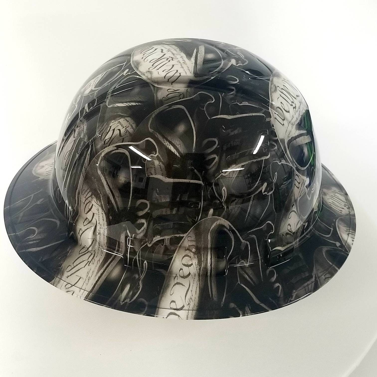 Full Brim Hydro Dipped Custom Hard Hat in We the People Etsy