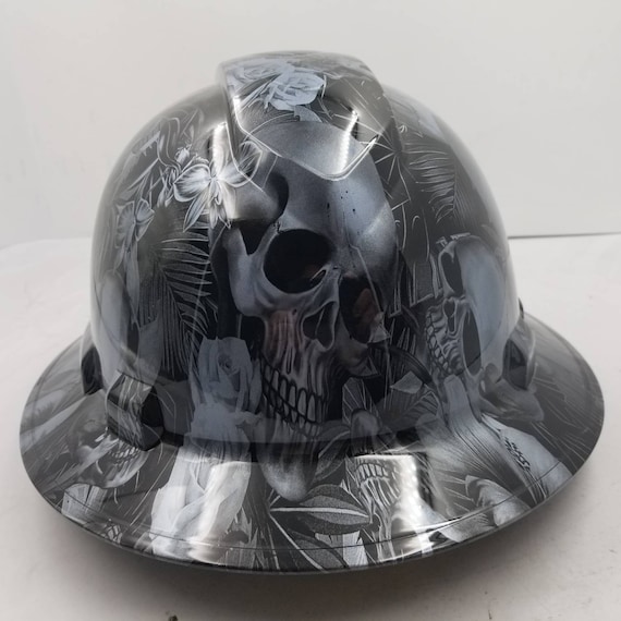 full brim custom hard hats