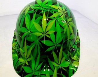 Wet works imaging Cap Style Hard Hat custom hydro dipped