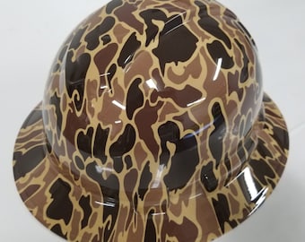 Wet works imaging Full Brim Hard Hat custom hydro dipped 