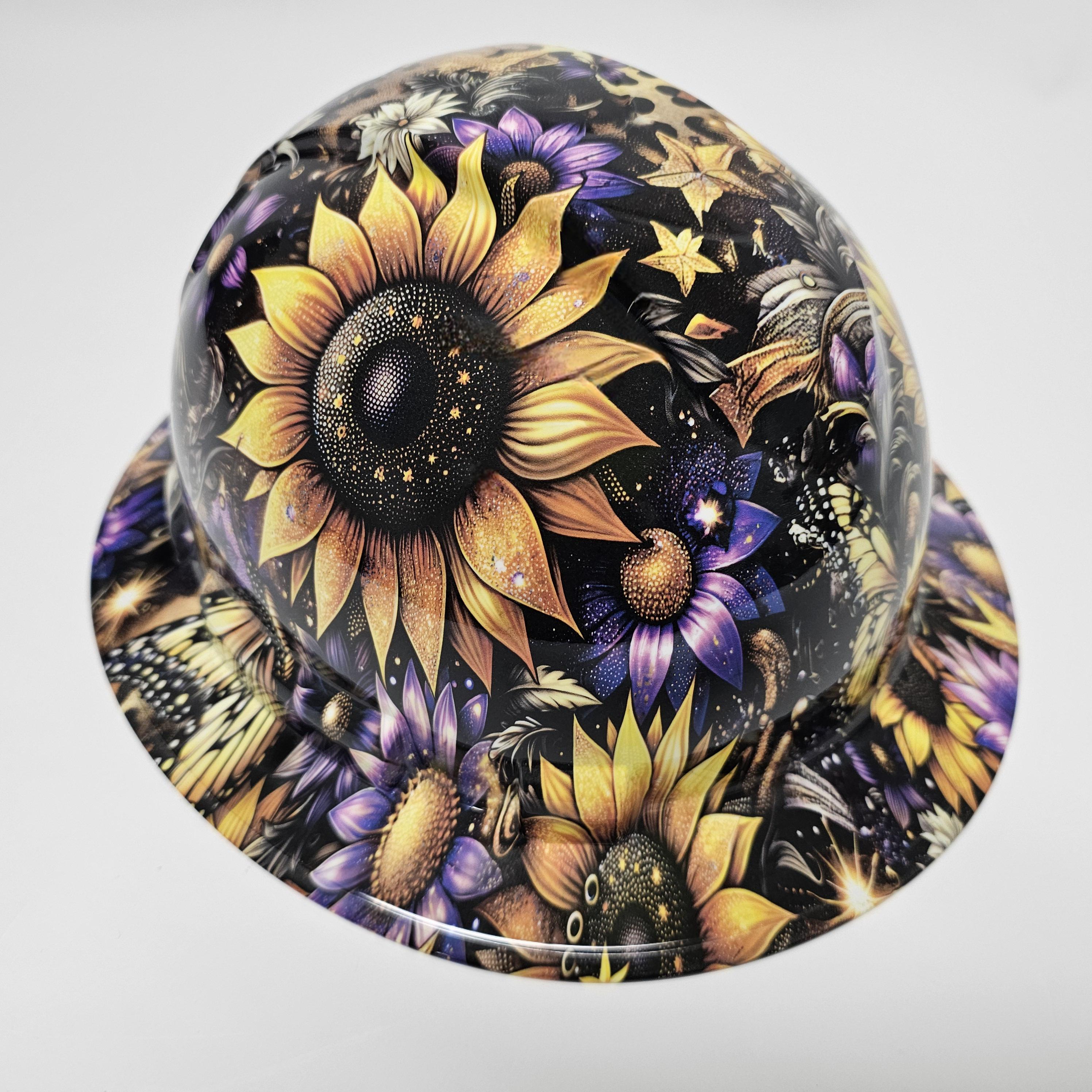 Full  Brim Hard Hat custom hydro dipped in  country girl living