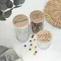 Storage jar: Thank you for everything! / A jar full of gratitude / A small thank you - gift for colleagues, teachers, educators & family