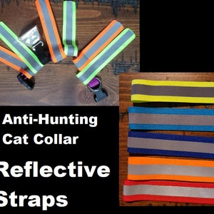 Reflective Straps for Anti-Hunting Cat Collar