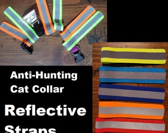 Reflective Straps for Anti-Hunting Cat Collar