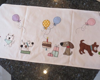 Birthday blanket -all my dogs-