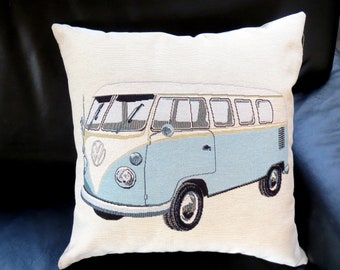 Pillowcase -VW Bulli- (light blue)