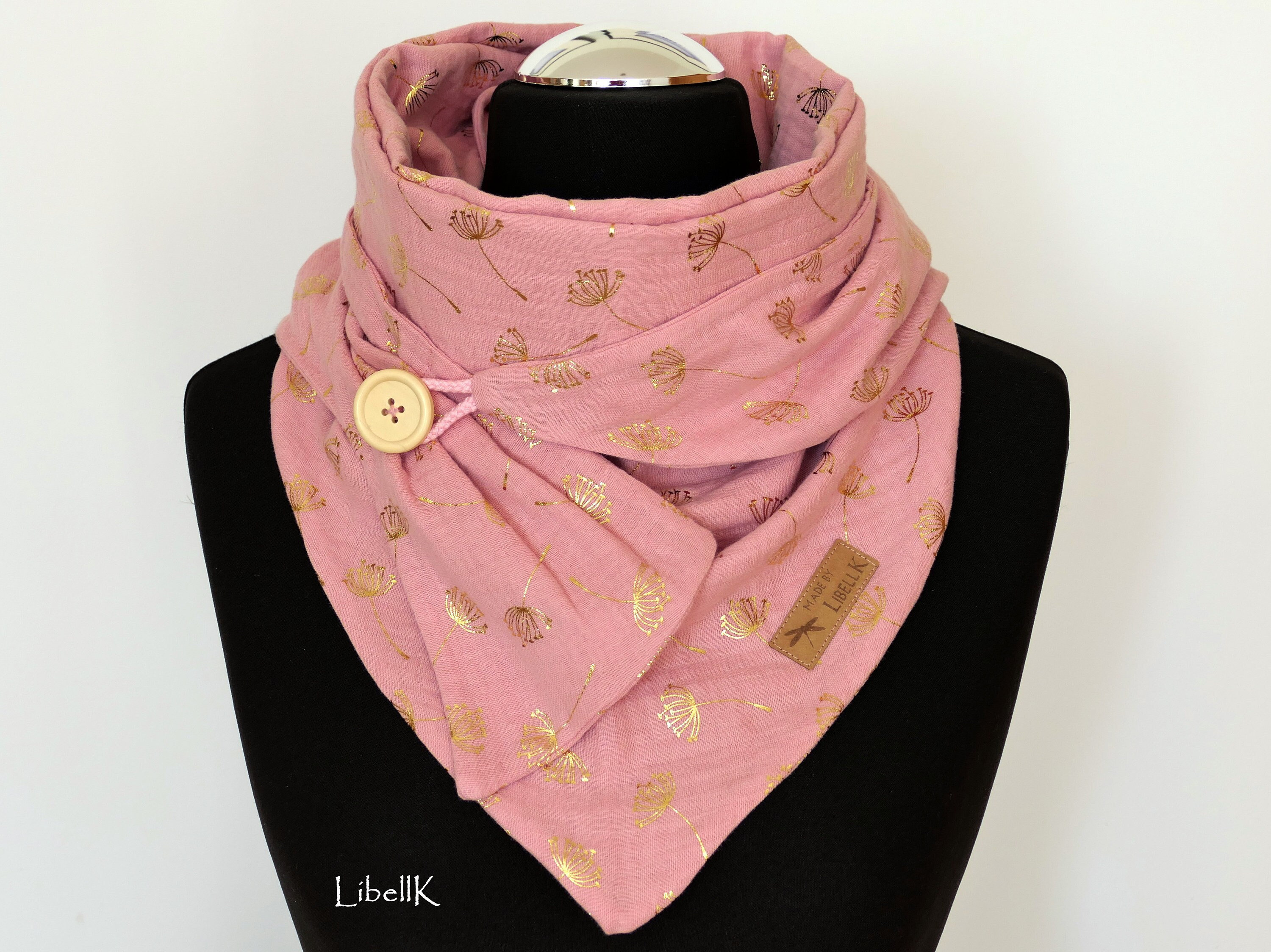 LOUIS VUITTON Damen Schal/Tuch aus Wolle in Rosa / Pink