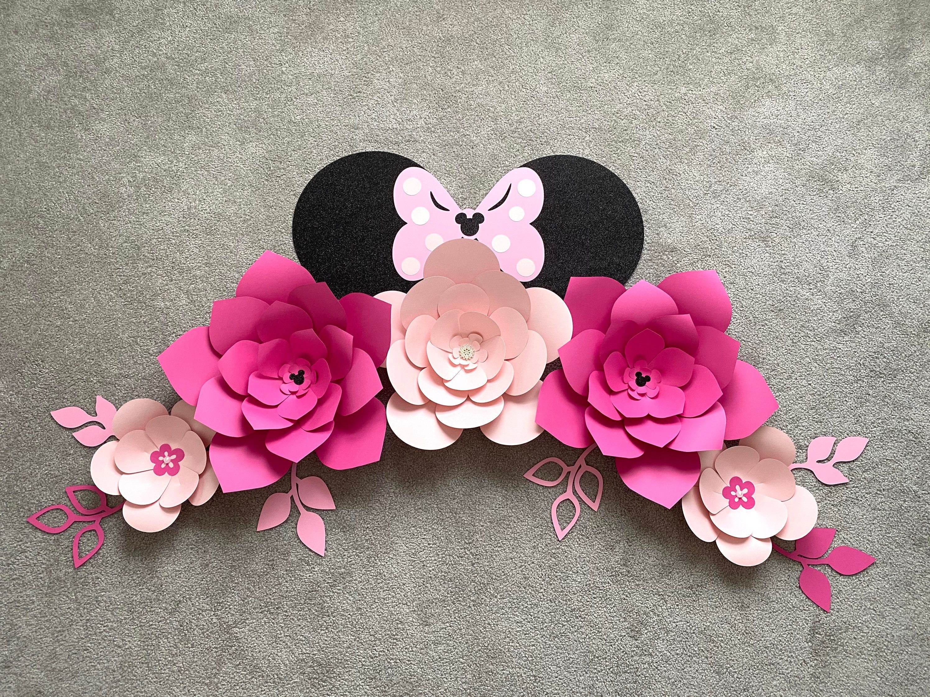 PROIC Fondo para decoracion de Cumpleaños - Minnie Mouse