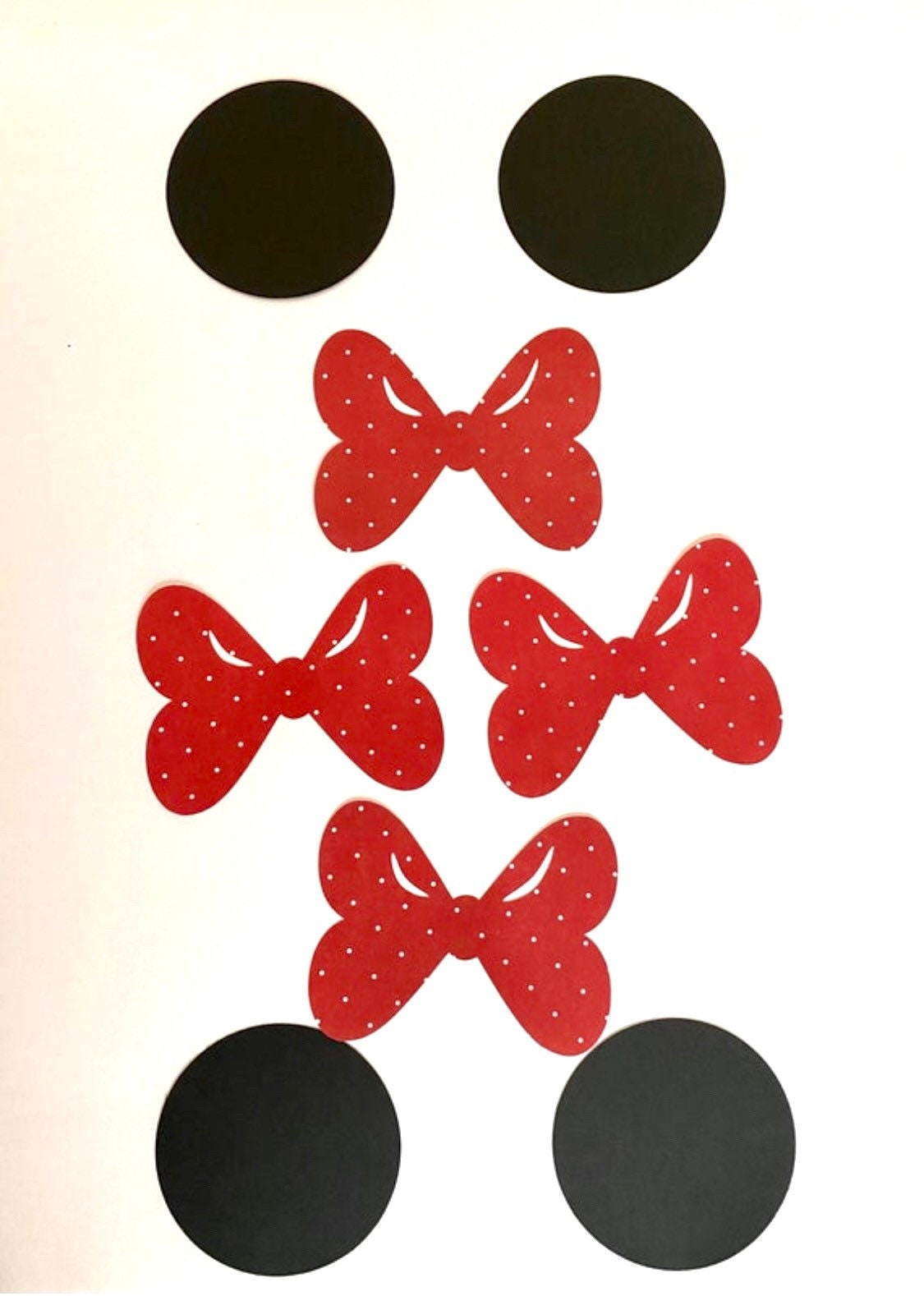 Lazos para el pelo de minnie - Etsy México, image size:1125x1578