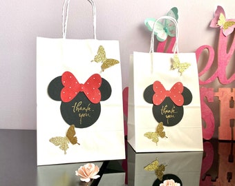 Minnie Gift Bags - Etsy