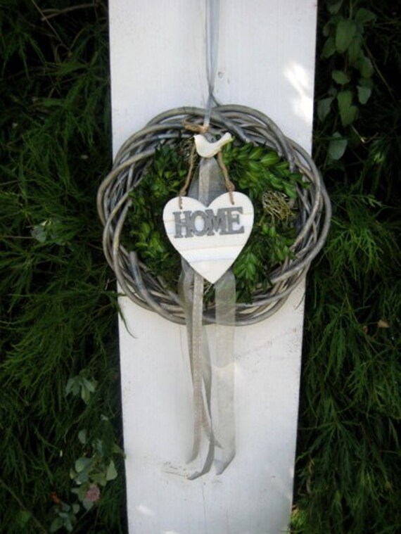 Xl Corona De Puerta De La Casa De Campo Decoracion De La Etsy