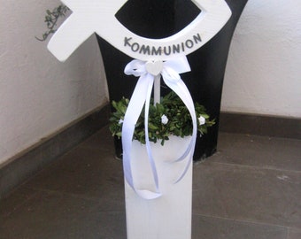 XL Kommunion,  Konfirmation, Tauf, Landhaus Dekosäule, Innen- und Außendeko