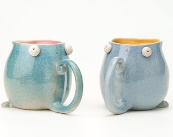 Mug en céramique fait main, Grande tasse à café en céramique, Mugs les plus vendus, Tasse à expresso en céramique