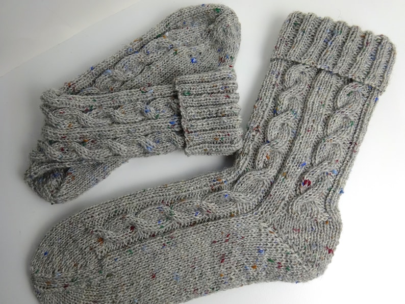 Strickanleitung mit Foto-Fersenlehrgang