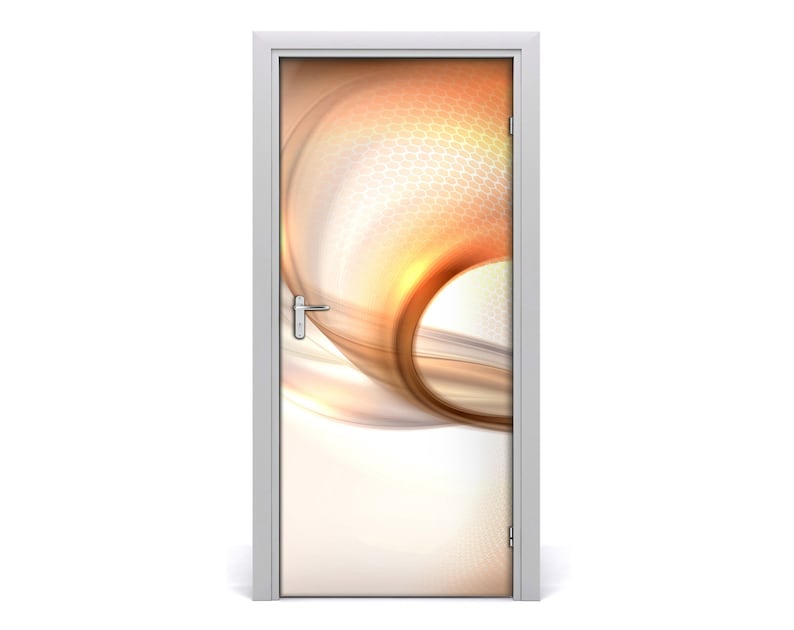 Removable Home Decor Door Sticker Self Adhesive Decal Modern Abstract background DS/_2195