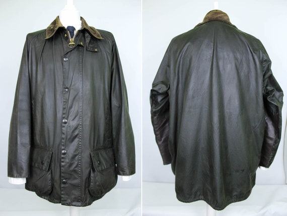 Barbour Beaufort Rare Vintage Custom Repaired Waxe