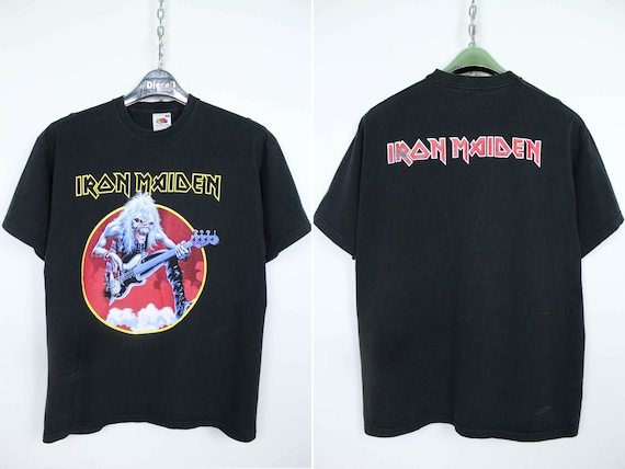 Iron Maiden Fruit of the Loom Rare Vintage Merch B