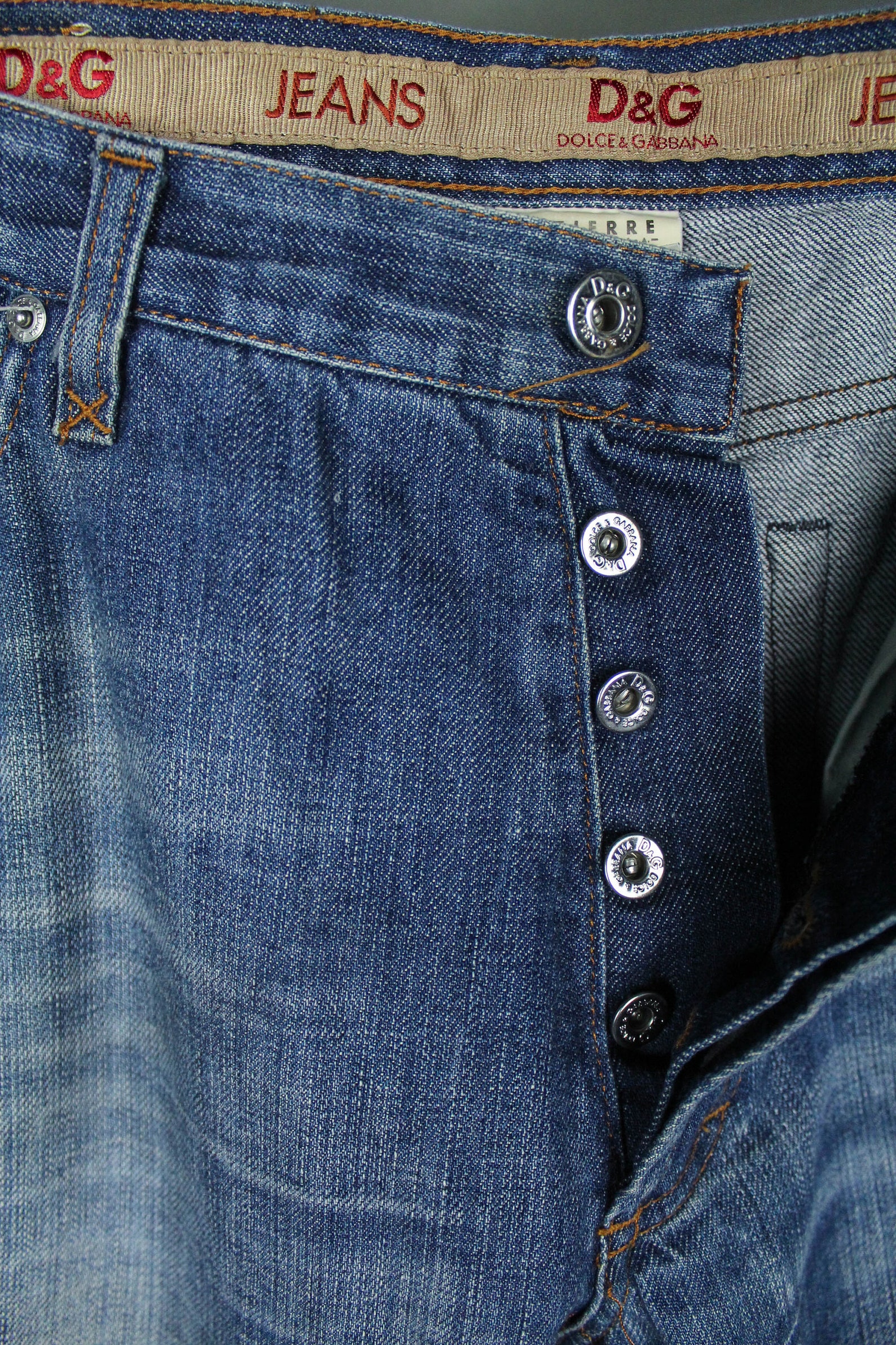 Rare Vintage DG Dolce and Gabbana Denim Jeans Size 38 52 fits Etsy