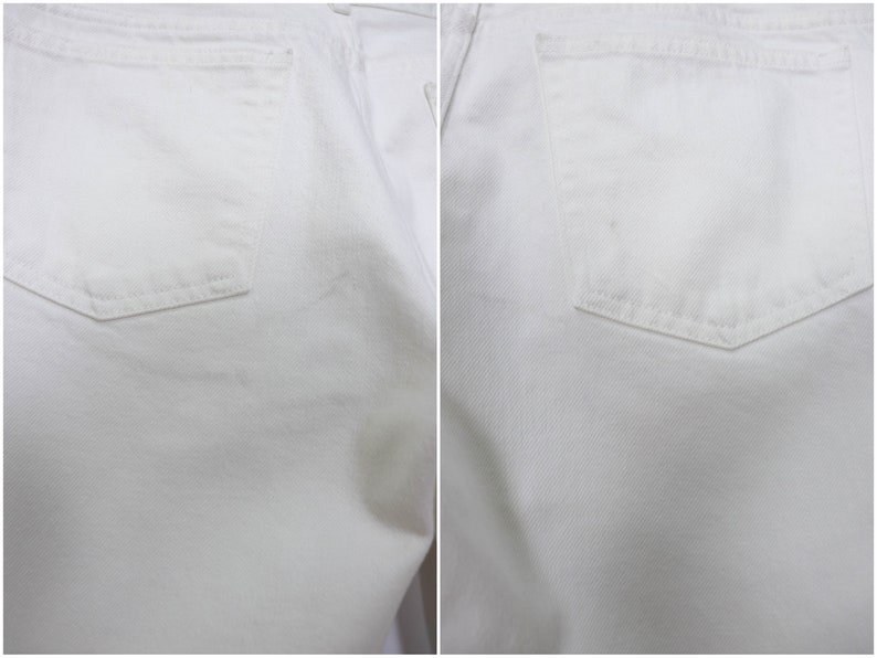 A.P.C Petit Standard Jean Droit Etroit Rare White Selvedge Denim Jeans Pants Size 33