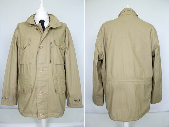 Barbour Cotton Linen Sapper Beige Light Weight Jac