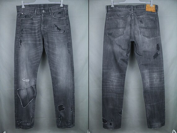 Denim & Supply Ralph Lauren Patchwork Denim Jeans