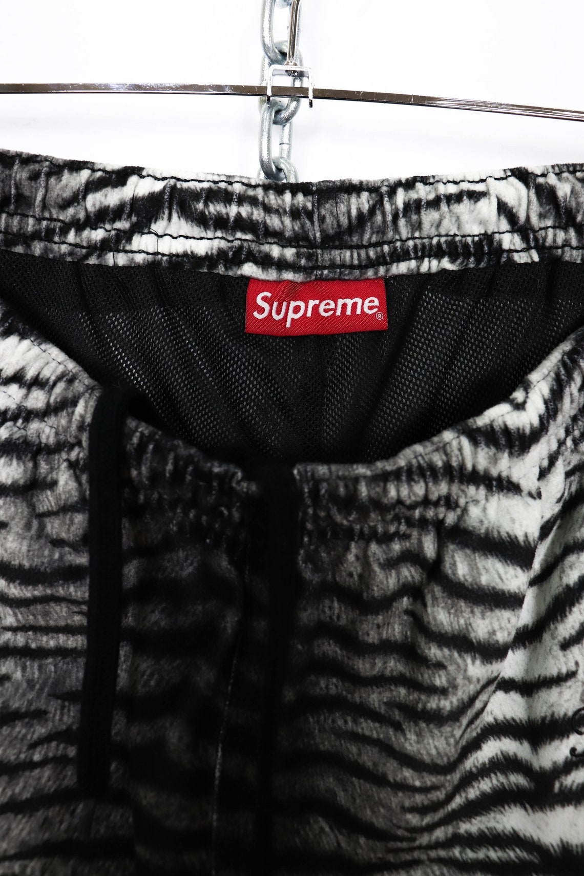 Supreme SS18 Rare Velour Tiger Stripe Track Pants Size S fits | Etsy