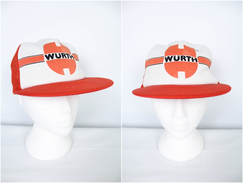 Wurth Rare Vintage Trucker Cap Hat One size adjustable