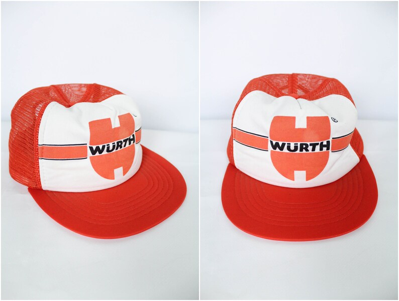 Wurth Rare Vintage Trucker Cap Hat One size adjustable
