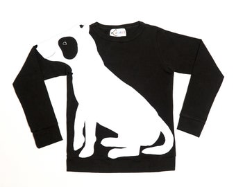 English Bullterrier sweater Luanimals black cotton