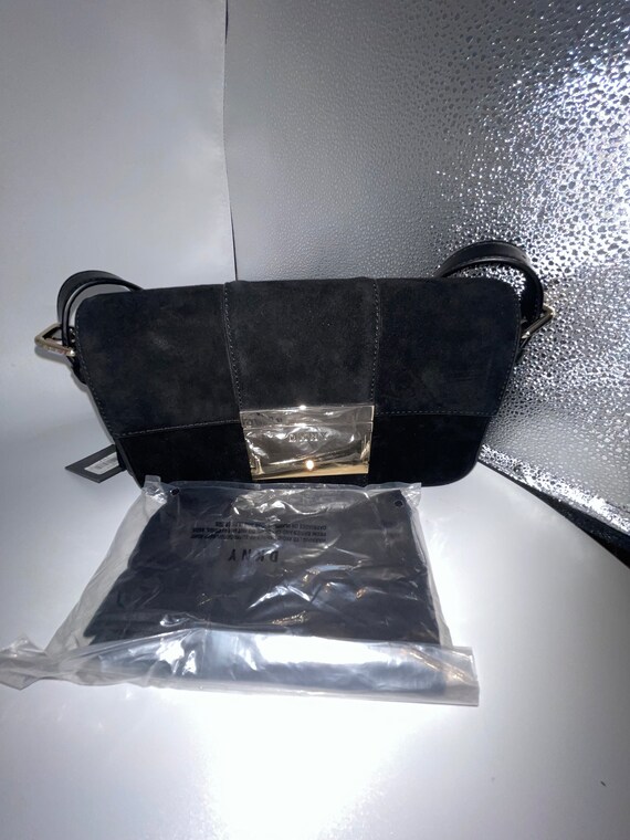 dkny suede bag