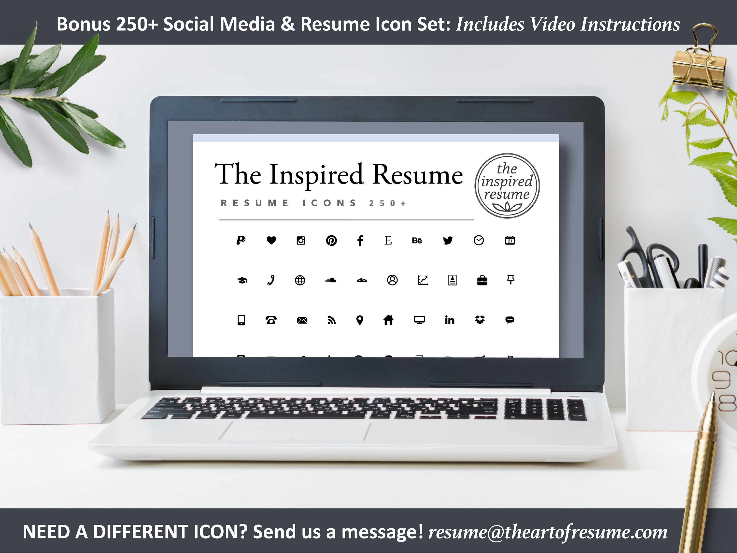 Modern Resume Template Bundle for Word & Mac Pages | Professional ...