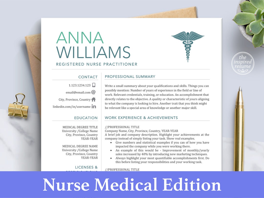 Medical Resume Template Nurse - Il 1080xN.5709772142 Xeyi