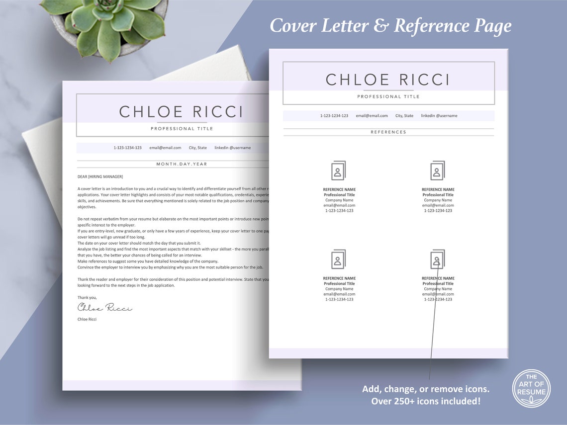 Creative Resume Template, Resume Template Bundle, Modern Resume Design ...